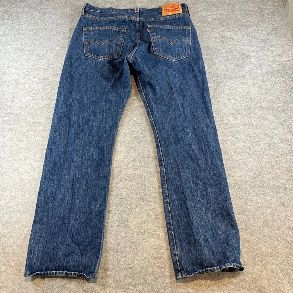 Levi's Mens 501 Original Straight Blue Jeans Workwear Gorpcore‎ 33x30 Button Fly